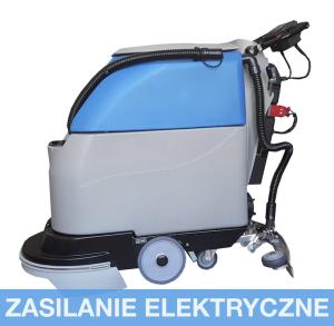 Profesjonalny automat szorująco-zbierający zasilany elektrycznie do prowadzenia ręcznego - Fiorentini GIAMPY 20E