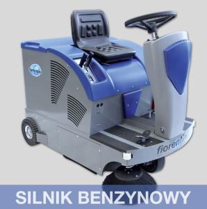 Profesjonalna przemysłowa zamiatarka z fotelem operatora - Fiorentini S 28 S NEW - SILNIK BENZYNOWY
