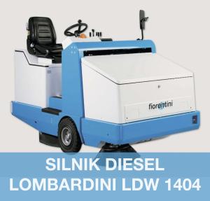 Duża profesjonalna przemysłowa zamiatarka z fotelem dla operatora - Fiorentini S48 D - silnik Diesel Lombardini LDW1404