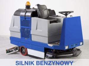 Profesjonalny automat szorująco-zbierający -  Fiorentini ICM 42 TPB oraz ICM 60 TPB - silnik benzynowy